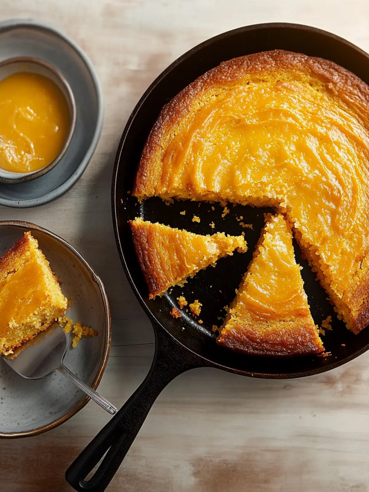 Savory Skillet Cornbread: Moist, Easy, and Irresistible! 4 Skillet Cornbread