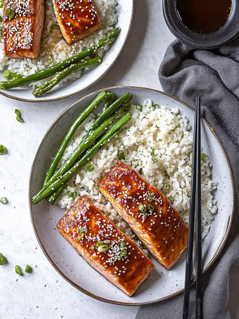 Korean Gochujang Salmon