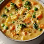 Cozy Up with Gluten-Free Veggie Pot Pie Soup for Comfort! 5 Veggie Pot Pie Soup