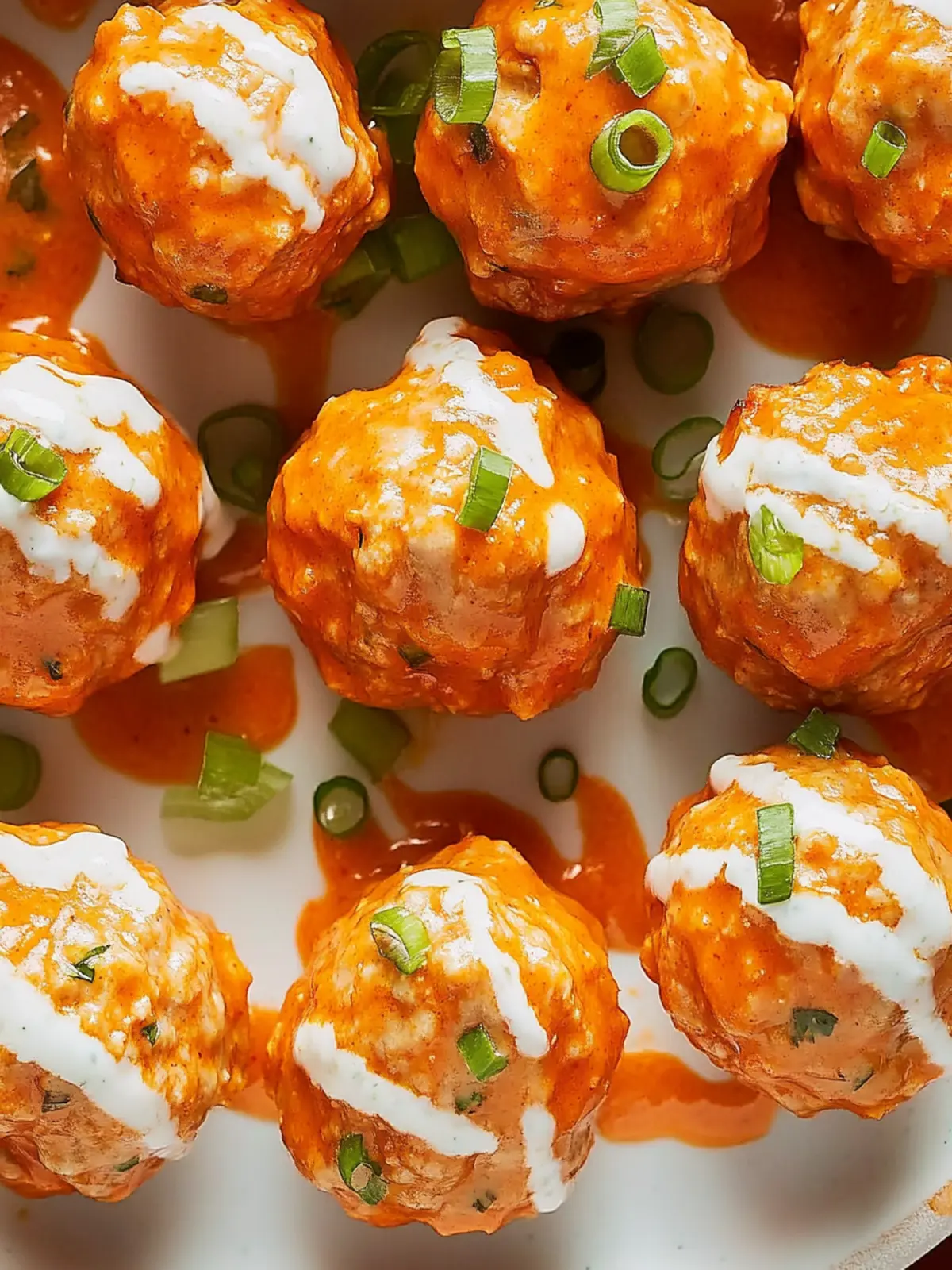 Buffalo Chicken Meatballs: Your New Favorite Game Day Snack 2 Buffalo Chicken Meatballs