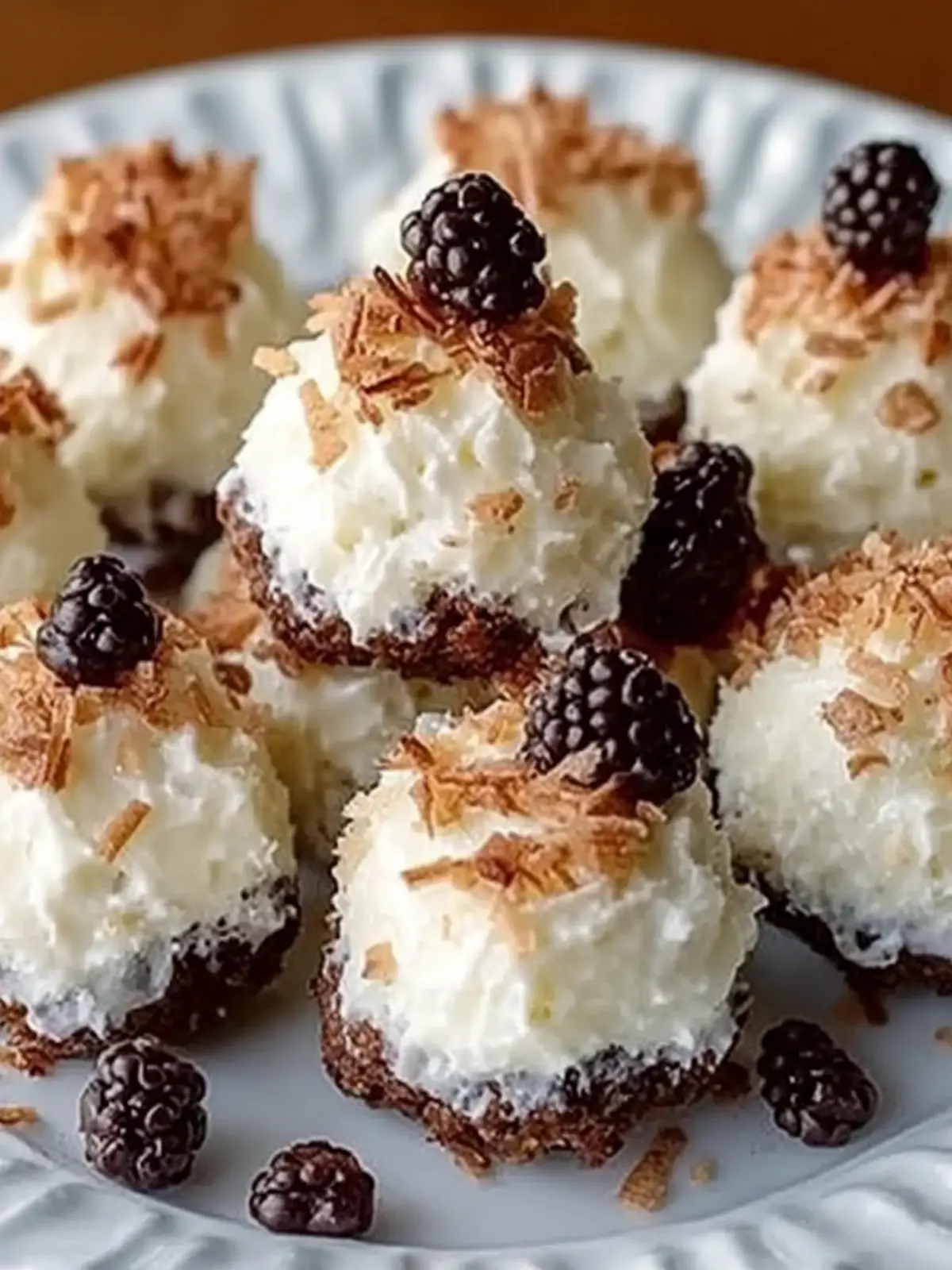 Easy No-Bake Moose dessert balls