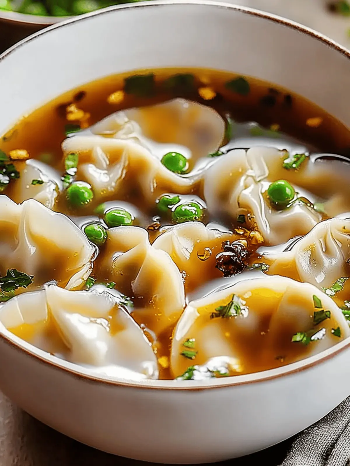 Savory Potsticker Soup: Your Cozy Bowl of Comfort Food 3 Potsticker Soup
