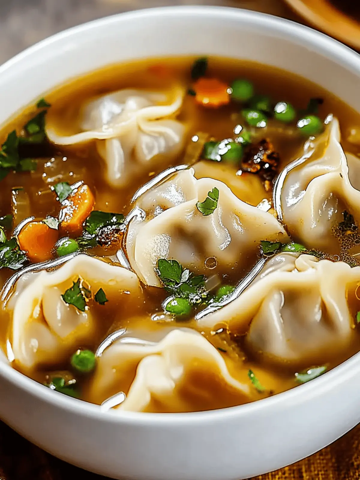 Savory Potsticker Soup: Your Cozy Bowl of Comfort Food 2 Potsticker Soup