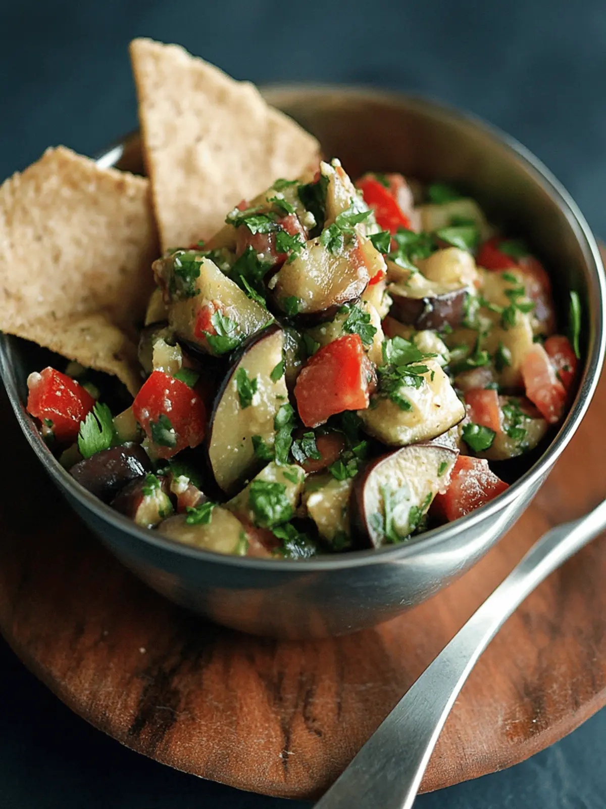 Sephardic Eggplant Salad: Your New Favorite Mediterranean Appetizer 4 Sephardic Eggplant Salad