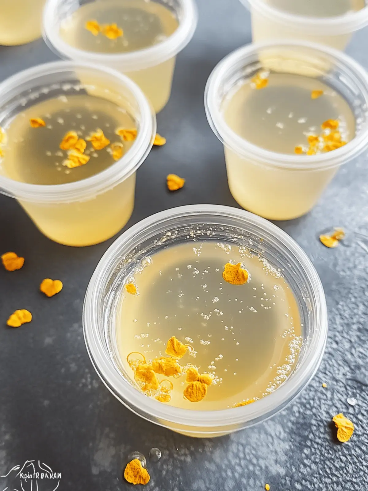 Champagne Jello Shots