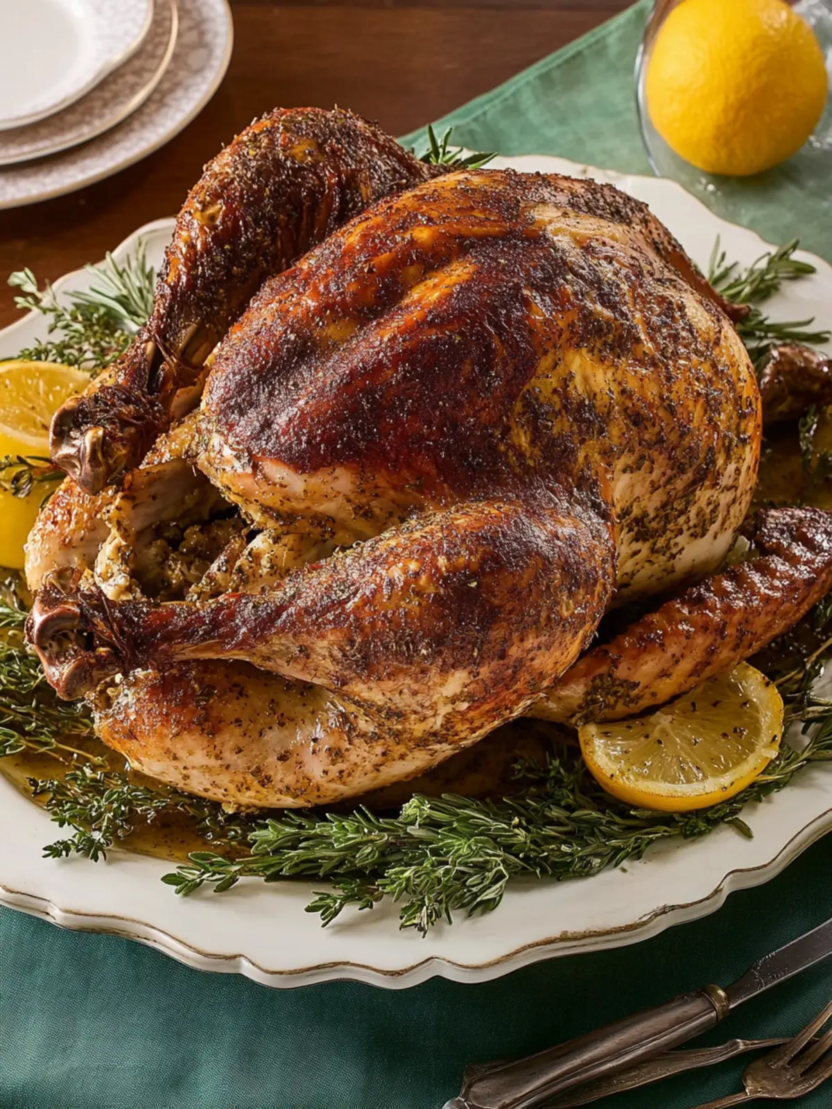 Irresistible Herb Mayonnaise Roast Turkey for Juicy Perfection 2 Herb Mayonnaise Roast Turkey