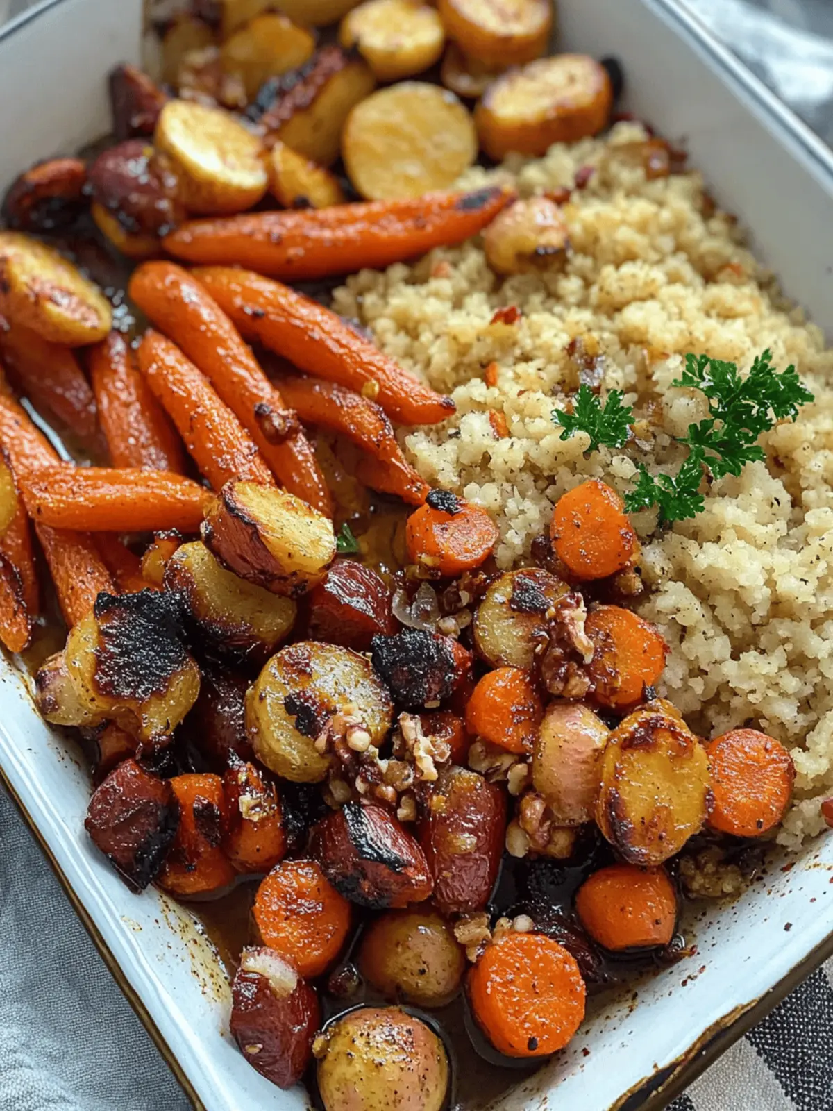 Maple Dijon Roasted Carrots and Apples: Cozy Fall Delight 4 Maple Dijon Roasted Carrots and Apples