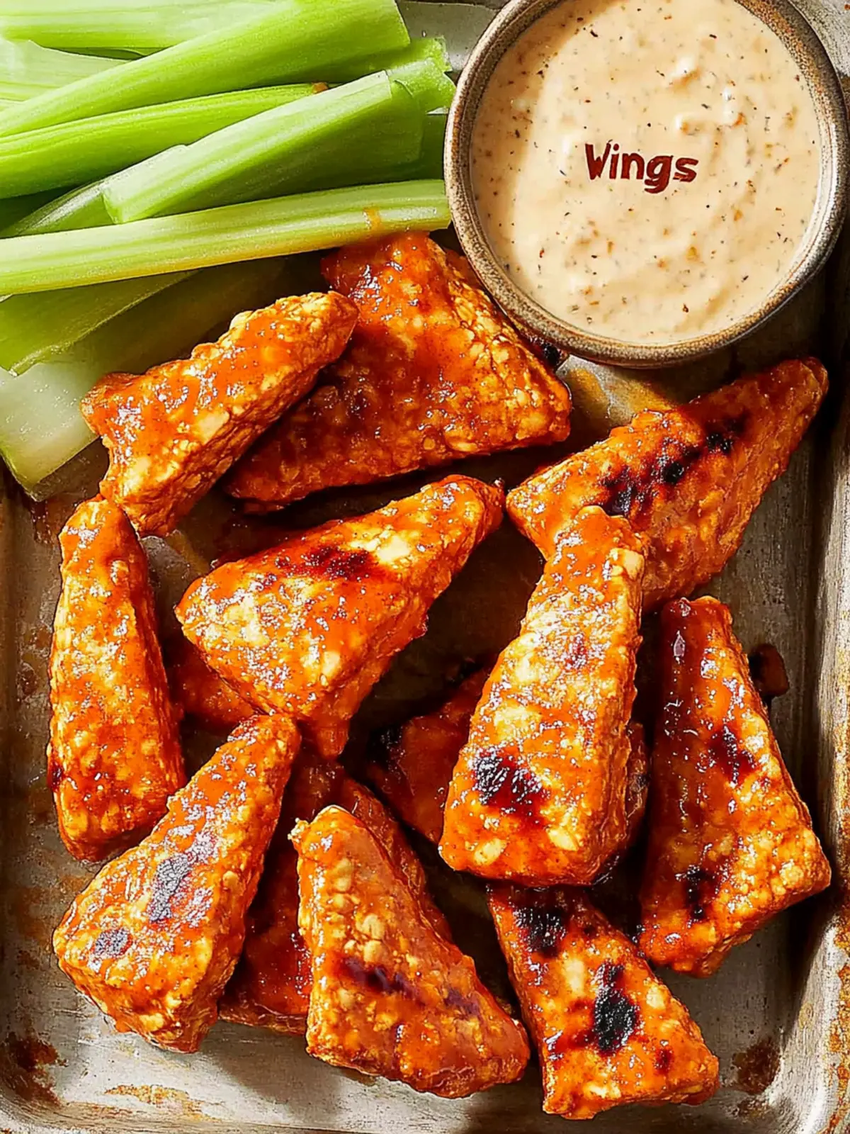 Tempeh Buffalo Wings That Will Wow Your Taste Buds 3 Tempeh Buffalo “Wings”