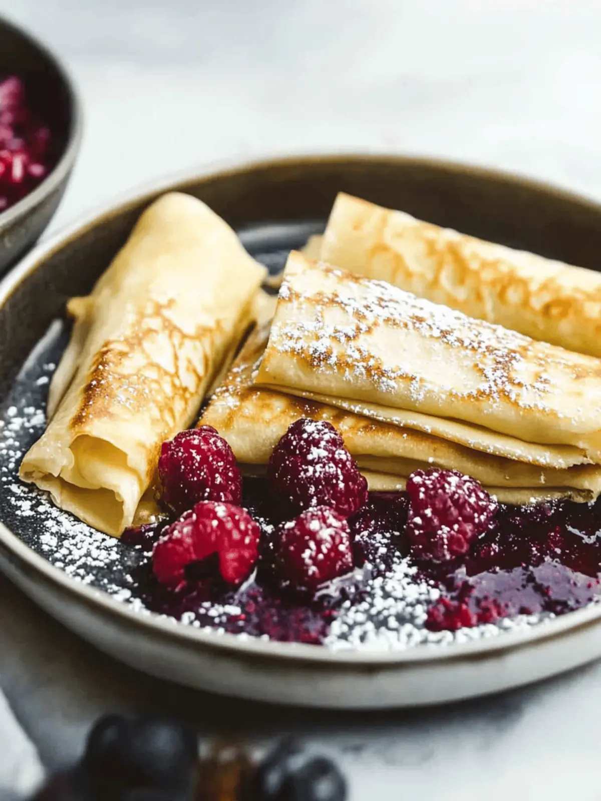 Delicious Blintzes with Homemade Cherry Sauce You’ll Love 4 Blintzes