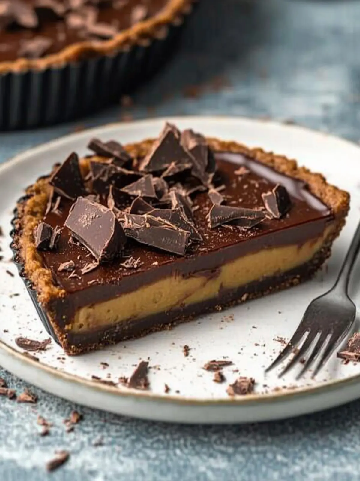 Decadent Vegan Chocolate Tart (No-Bake) You'll Adore 2 Vegan Chocolate Tart (No-Bake)