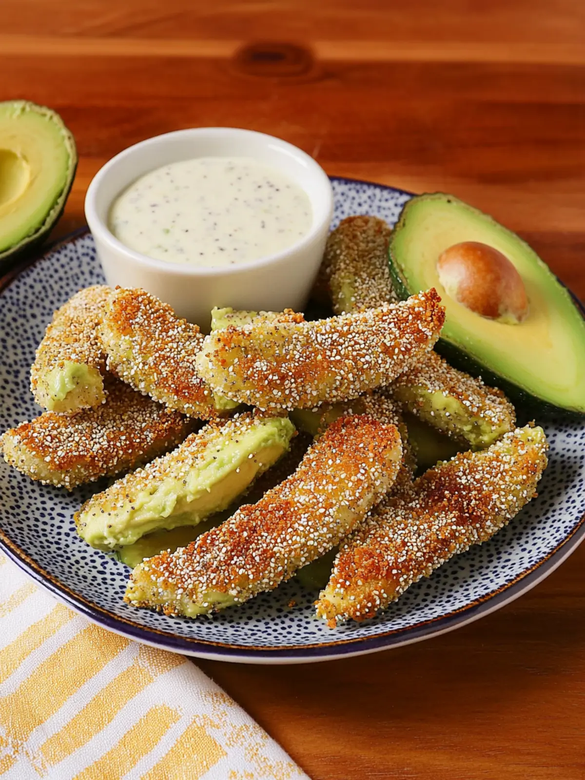 Air Fryer Everything Bagel Avocado Fries That Wow Your Taste Buds 3 Air Fryer Everything Bagel Avocado Fries