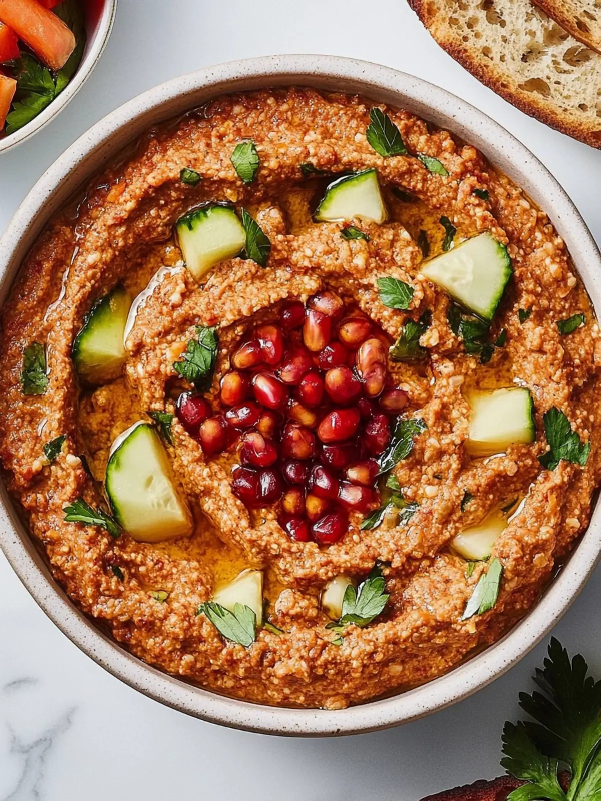 Nutty Muhammara Dip With Crudités for a Flavor Explosion 3 Muhammara Dip With Crudités