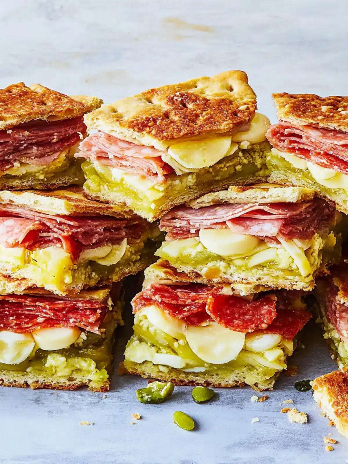 Savory Antipasto Squares: Shareable Goodness for Any Occasion 5 Antipasto Squares