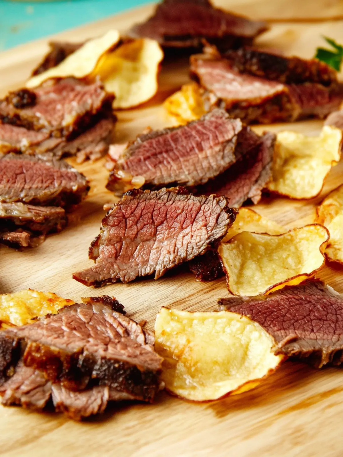 Mouthwatering Brisket Bites with Crunchy Potato Chips 5 Brisket Bites