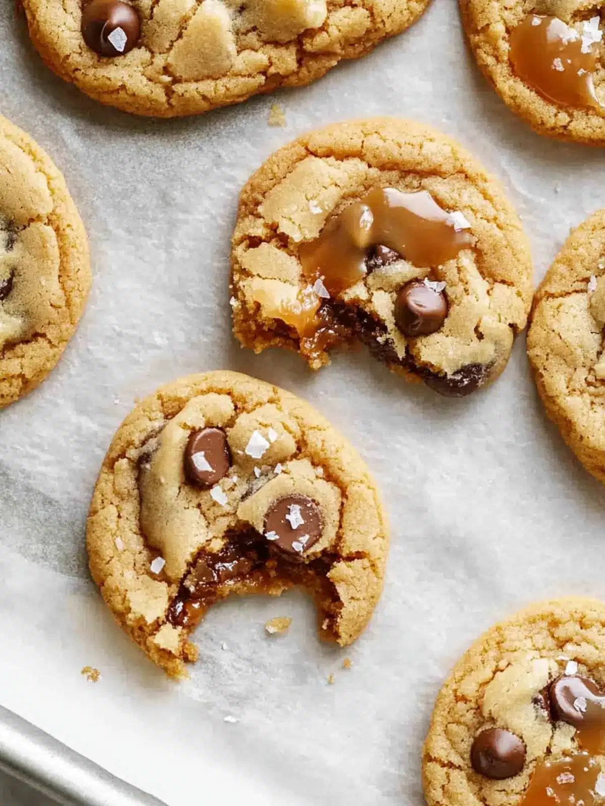 Salted Caramel Chocolate Chip Cookies That Steal the Show 2 Salted Caramel Chocolate Chip Cookies