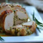 Savory Stuffed Turkey Breast with Sausage & Herbs Delight 9 Stuffed TurkeyBreast with Sausage & Herbs
