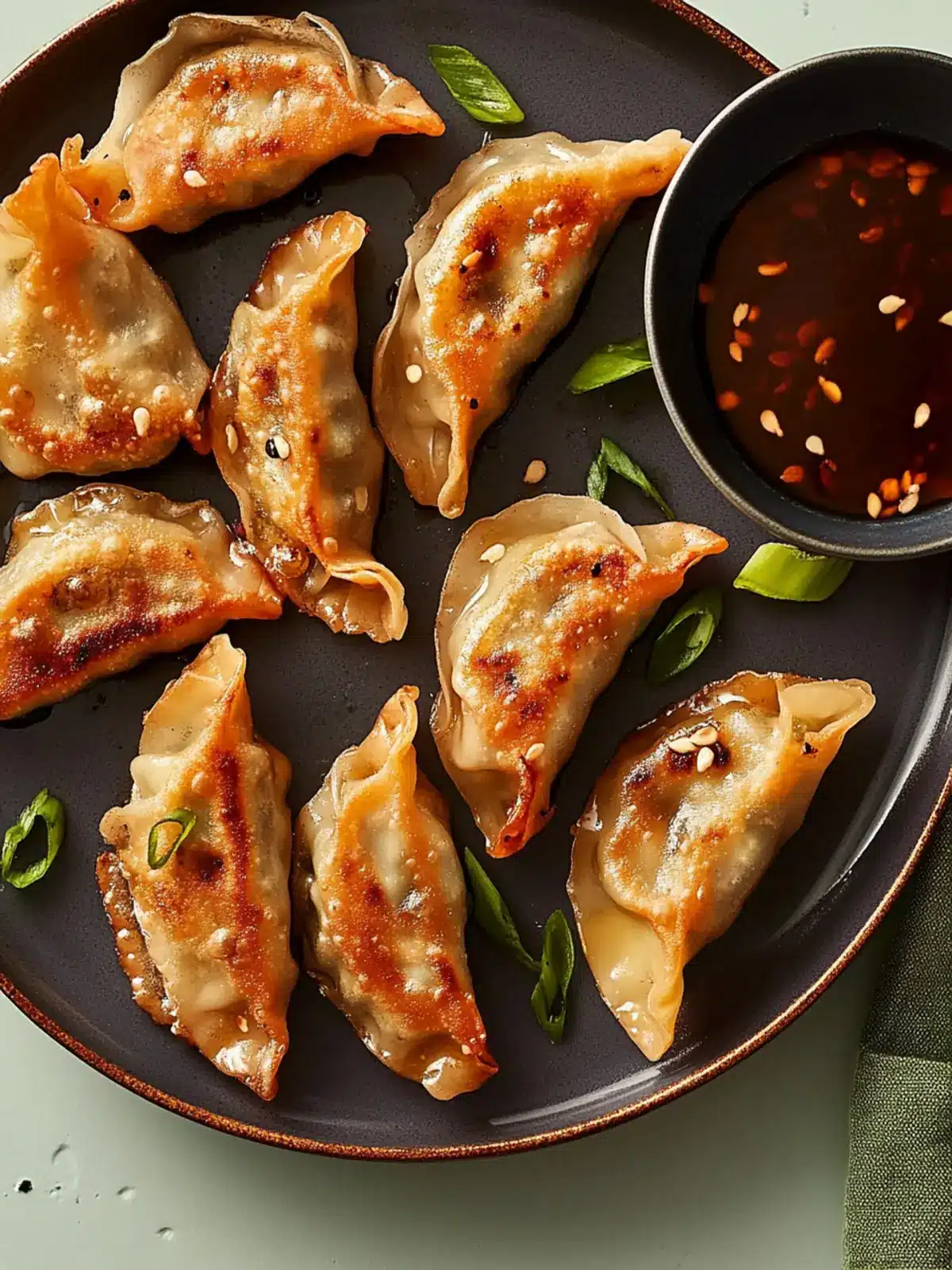 Crispy Air Fryer Potstickers Packed with Smoky Flavor 2 Air Fryer Potstickers