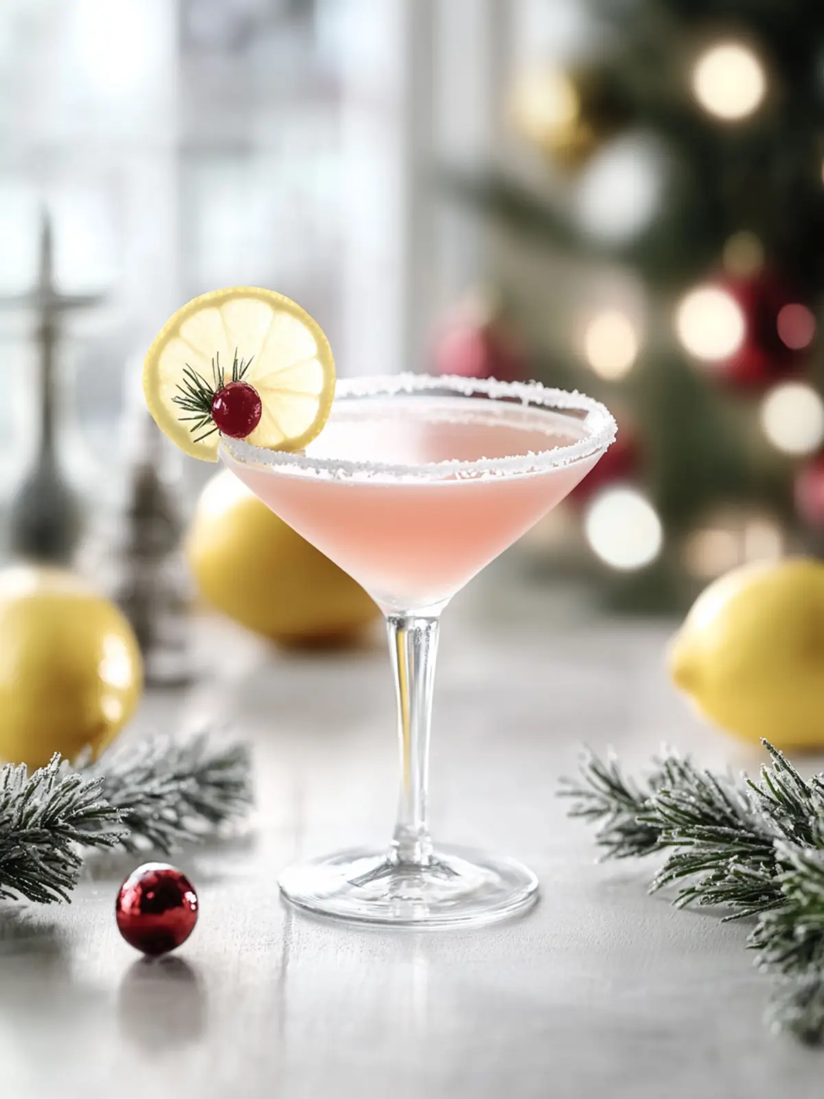 Savor the Season with a Festive Holiday Lemon Drop Cocktail 4 Holiday Lemon Drop