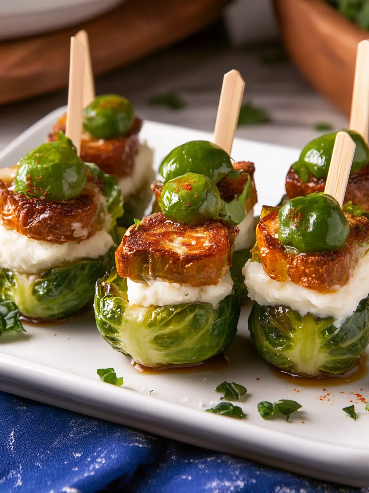 Delicious Stuffed Brussels Sprouts with Creamy Ricotta Delight 5 Stuffed Brussels Sprouts