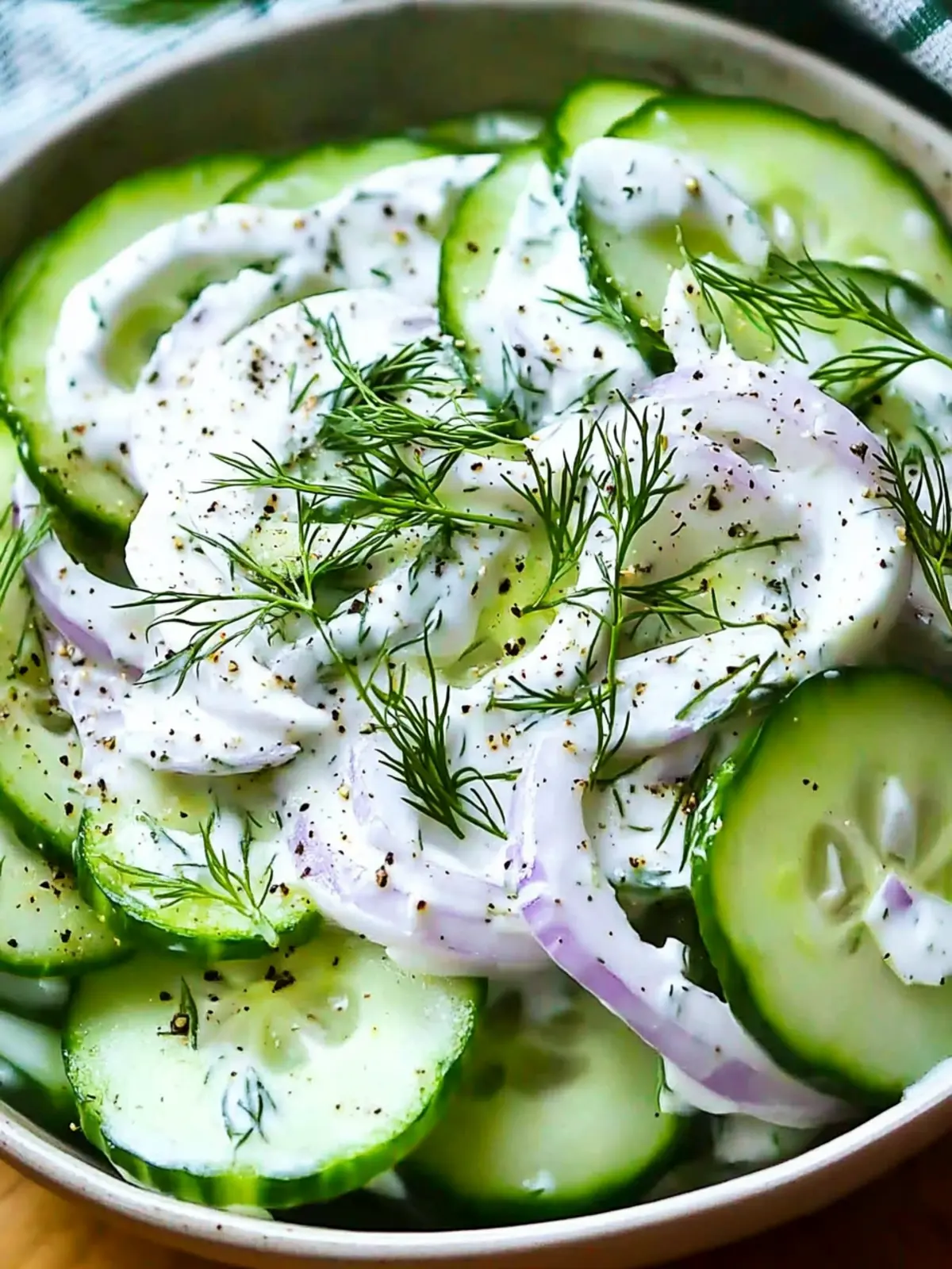 Delicious Fresh Cucumber Dill Yogurt Salad for Summer Bliss 3 Fresh Cucumber Dill Yogurt Salad
