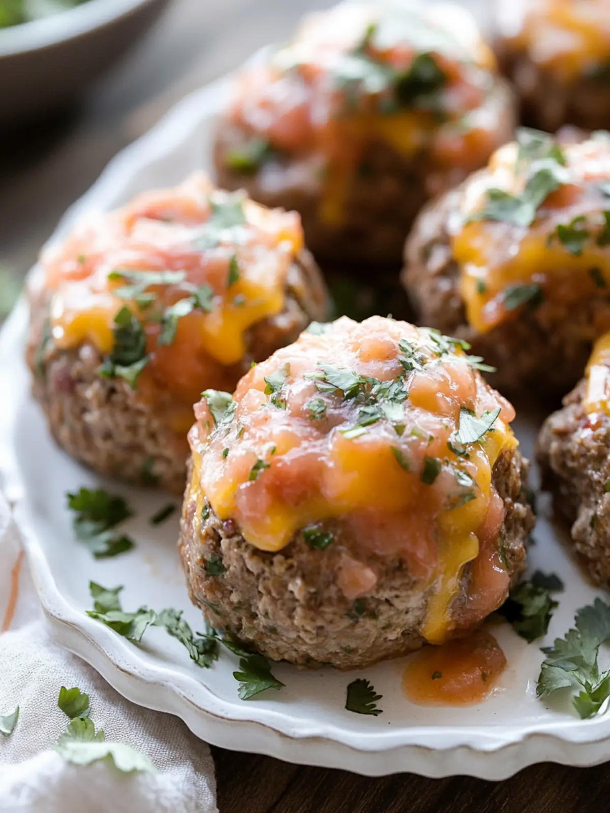 Mexican Taco Meatloaf with Salsa: A Quick Family Favorite 2 Mexican Taco Meatloaf with Salsa