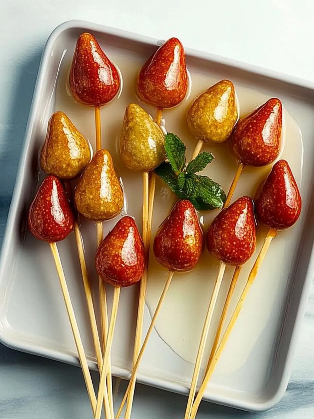 Tanghulu Delight: Make Candied Strawberries at Home! 4 Tanghulu