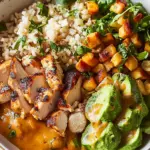 Savory Peanut Chicken Protein Bowls for Quick Meal Prep 6 Peanut Chicken Protein Bowls