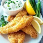 Crispy Fried Catfish Fingers: A Southern Comfort Delight 6 Fried Catfish Fingers
