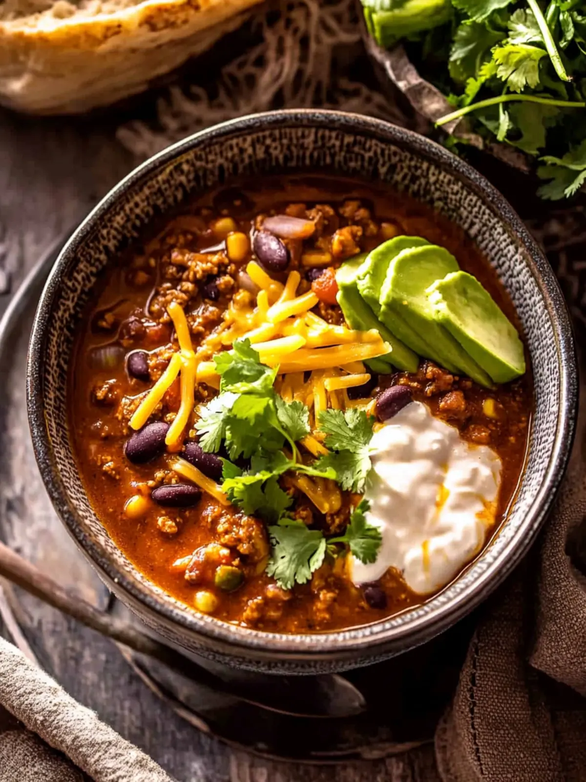 Easy Chipotle Cheddar Beef Chili for Cozy Nights In 2 Easy Chipotle Cheddar Beef Chili