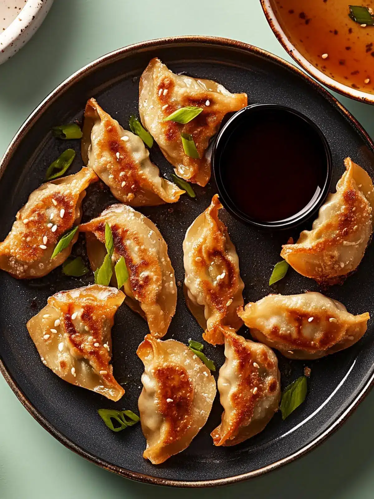 Crispy Air Fryer Potstickers Packed with Smoky Flavor 5 Air Fryer Potstickers