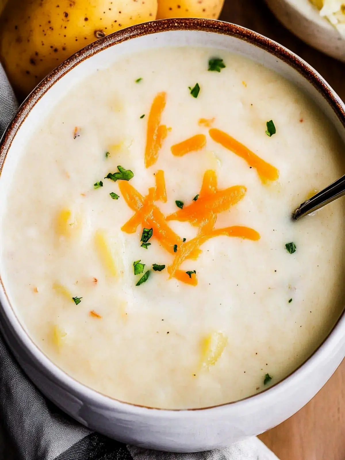 Warm Up with This Creamy Potato Soup Recipe You’ll Love 4 Creamy Potato Soup