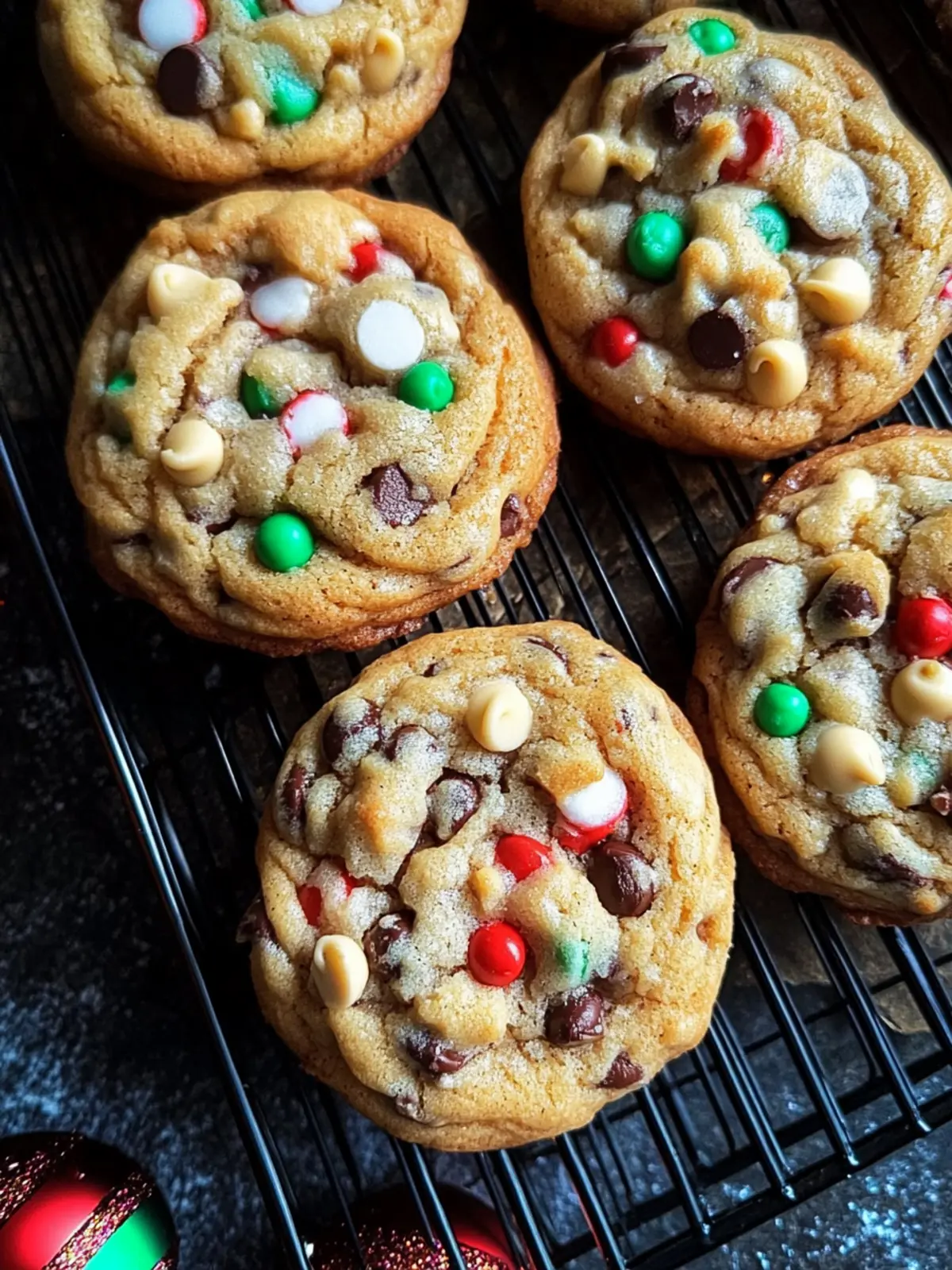 Christmas Chocolate Chip Cookies