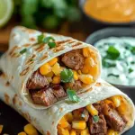 Street Corn Steak Crunch Wraps Your New Family Favorite Meal 6 Street Corn Steak Crunch Wraps