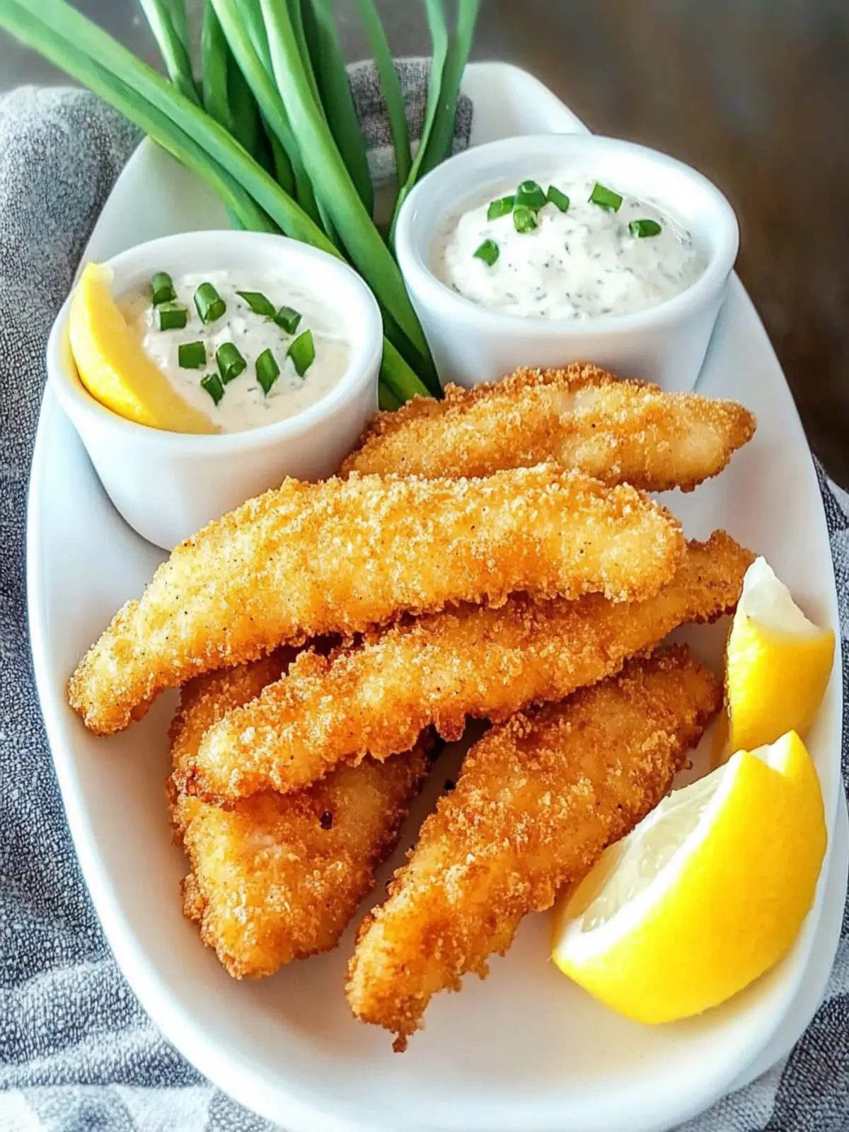 Crispy Fried Catfish Fingers: A Southern Comfort Delight 3 Fried Catfish Fingers