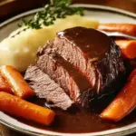 Tender Classic Pot Roast with Gravy for the Perfect Dinner 6 Classic Pot Roast with Gravy