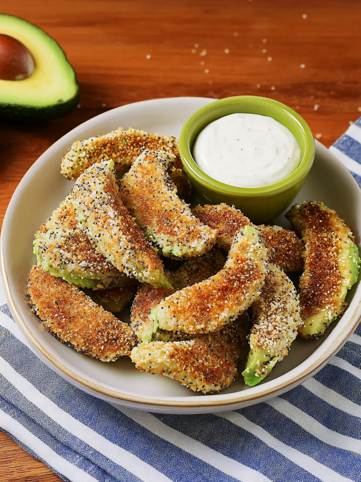 Air Fryer Everything Bagel Avocado Fries That Wow Your Taste Buds 4 Air Fryer Everything Bagel Avocado Fries