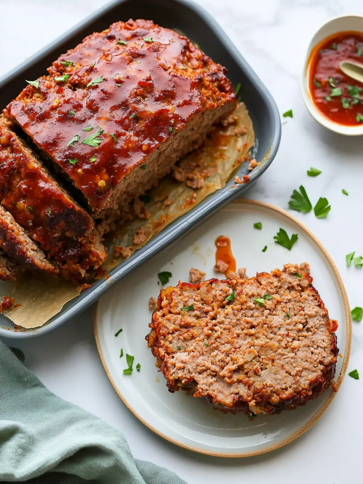 Mouthwatering Gochujang Meatloaf: A Spicy Twist on Comfort Food 3 Gochujang Meatloaf