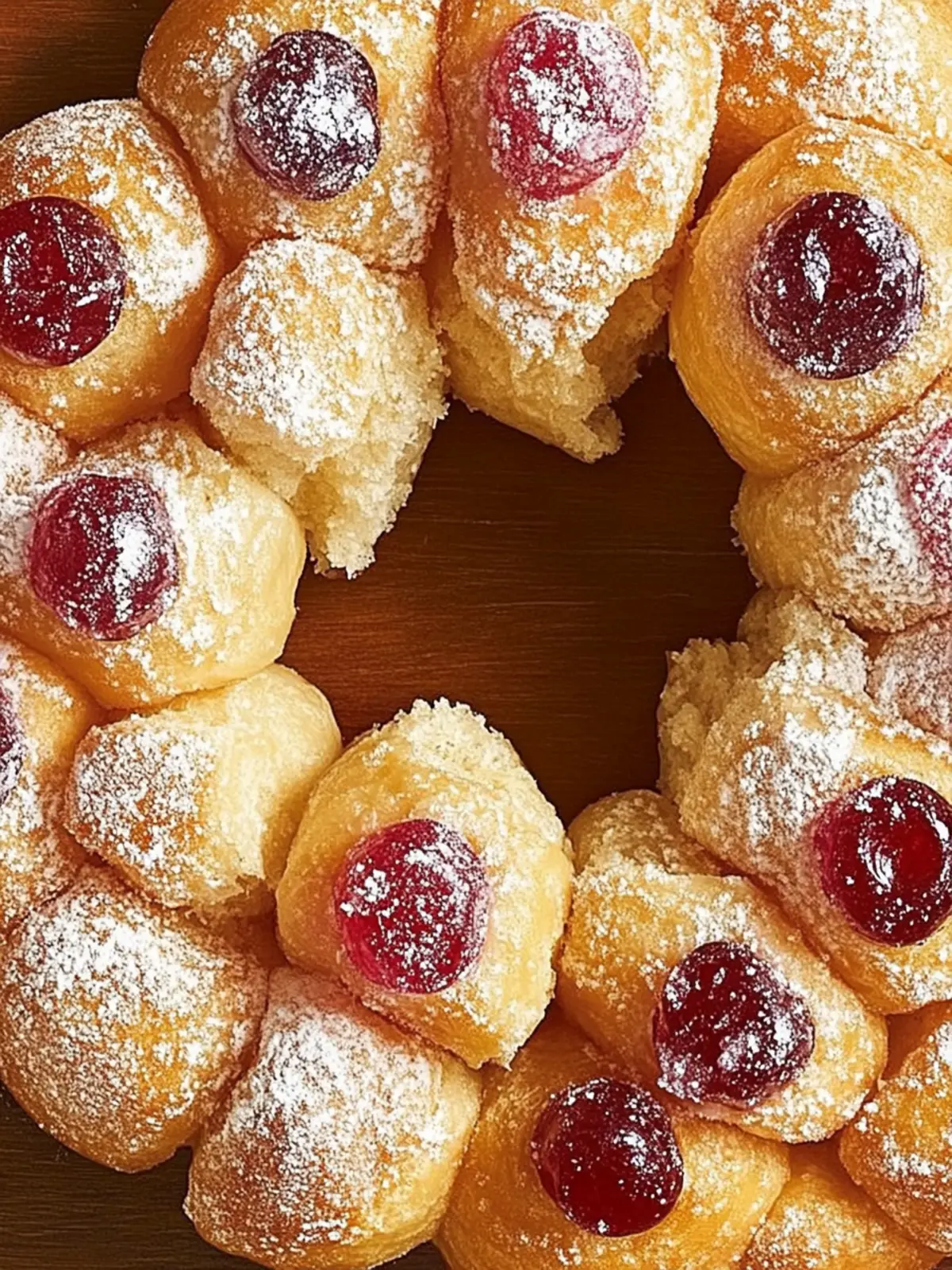 Mouthwatering Pull-Apart Jelly Donut Ring Made Easy 2 Pull-Apart Jelly Donut