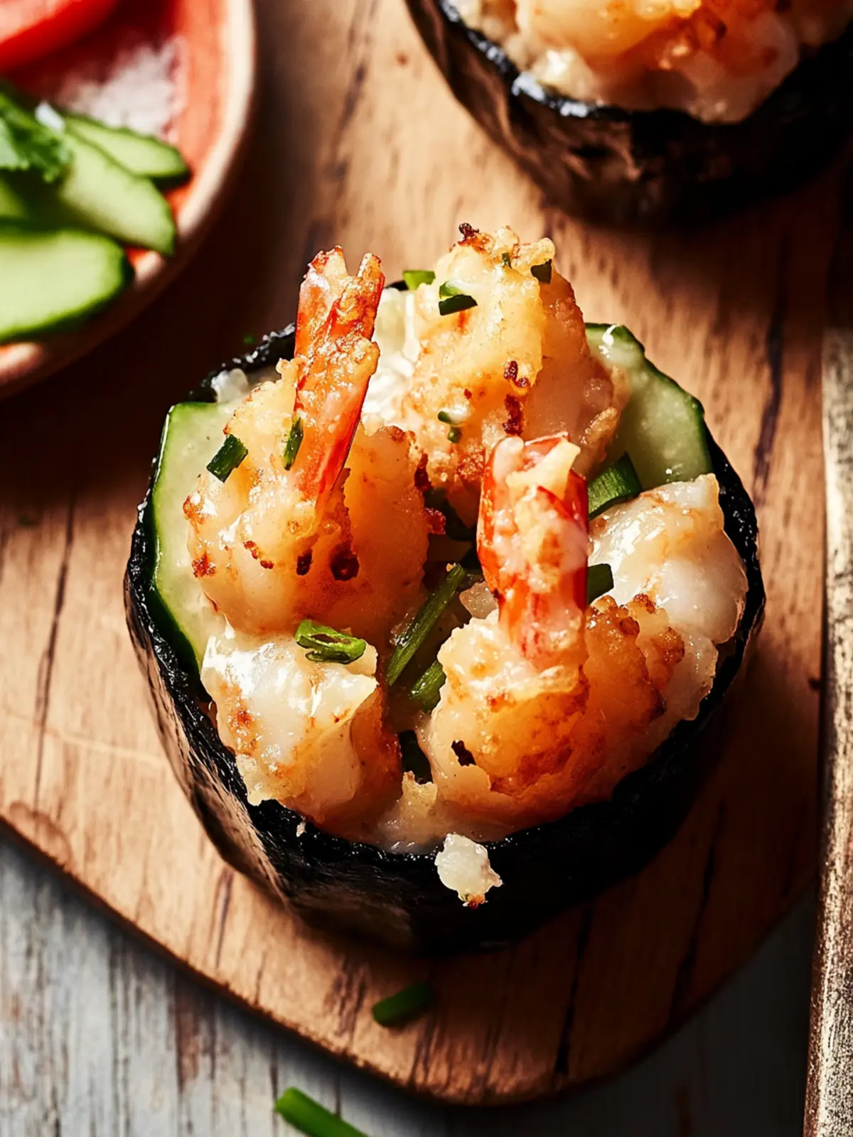 Viral Crispy Shrimp Sushi Cups: Your New Favorite Quick Snack 3 Viral Crispy Shrimp Sushi Cups