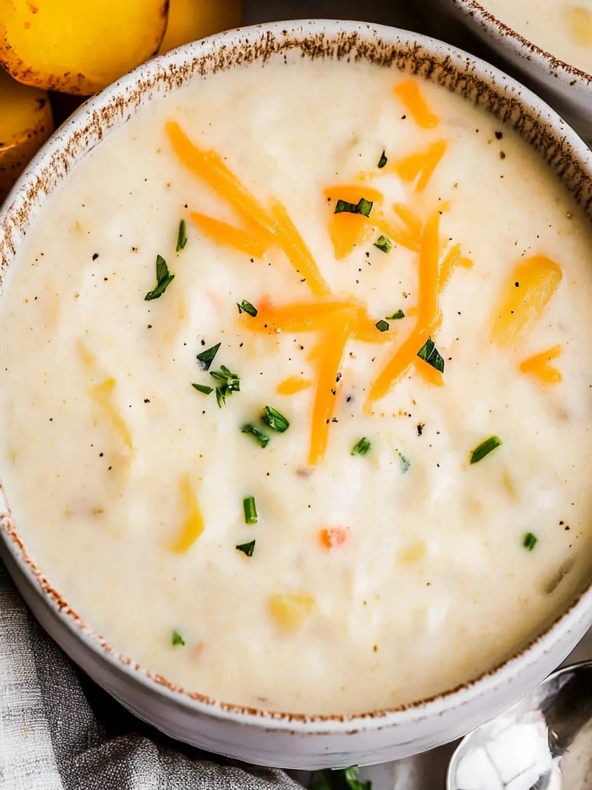 Warm Up with This Creamy Potato Soup Recipe You’ll Love 2 Creamy Potato Soup