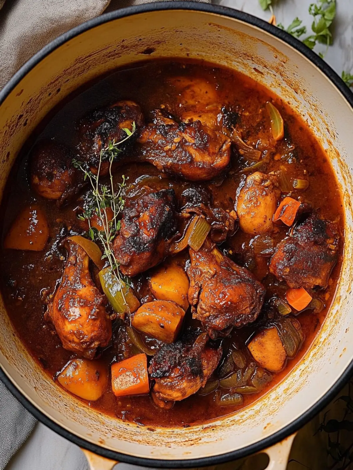 The Best Jamaican Brown Stew Chicken Everyone Will Love 4 The Best Jamaican Brown Stew Chicken
