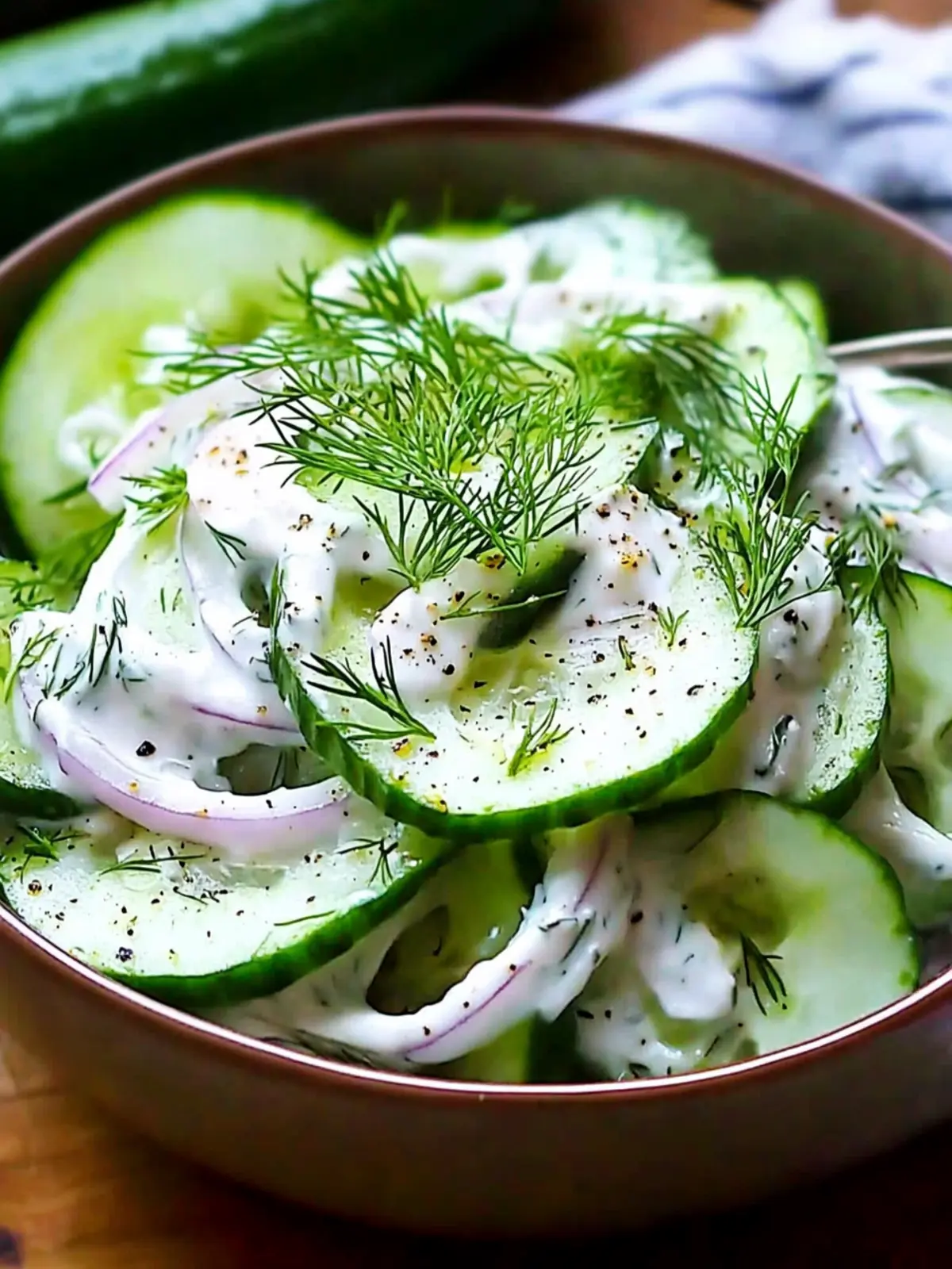 Delicious Fresh Cucumber Dill Yogurt Salad for Summer Bliss 5 Fresh Cucumber Dill Yogurt Salad