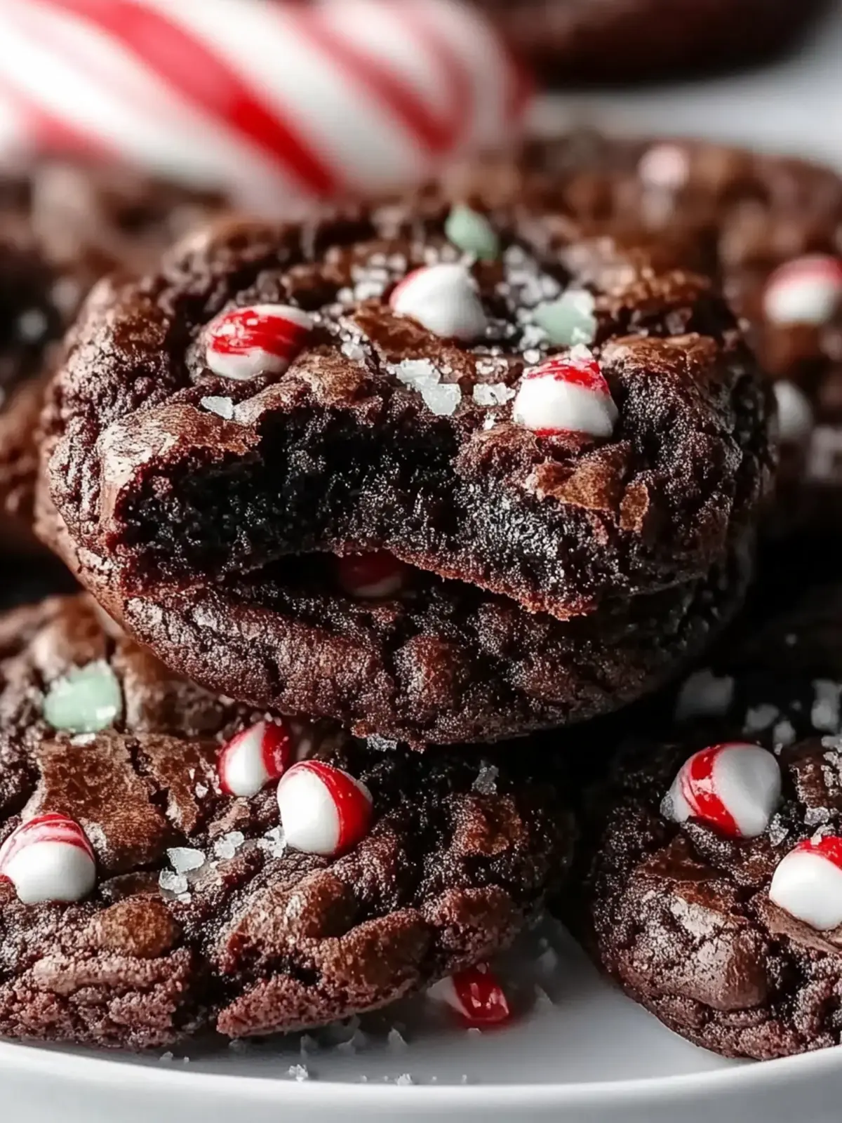 Irresistible Peppermint Brownie Cookies for Festive Joy 3 Peppermint Brownie Cookies