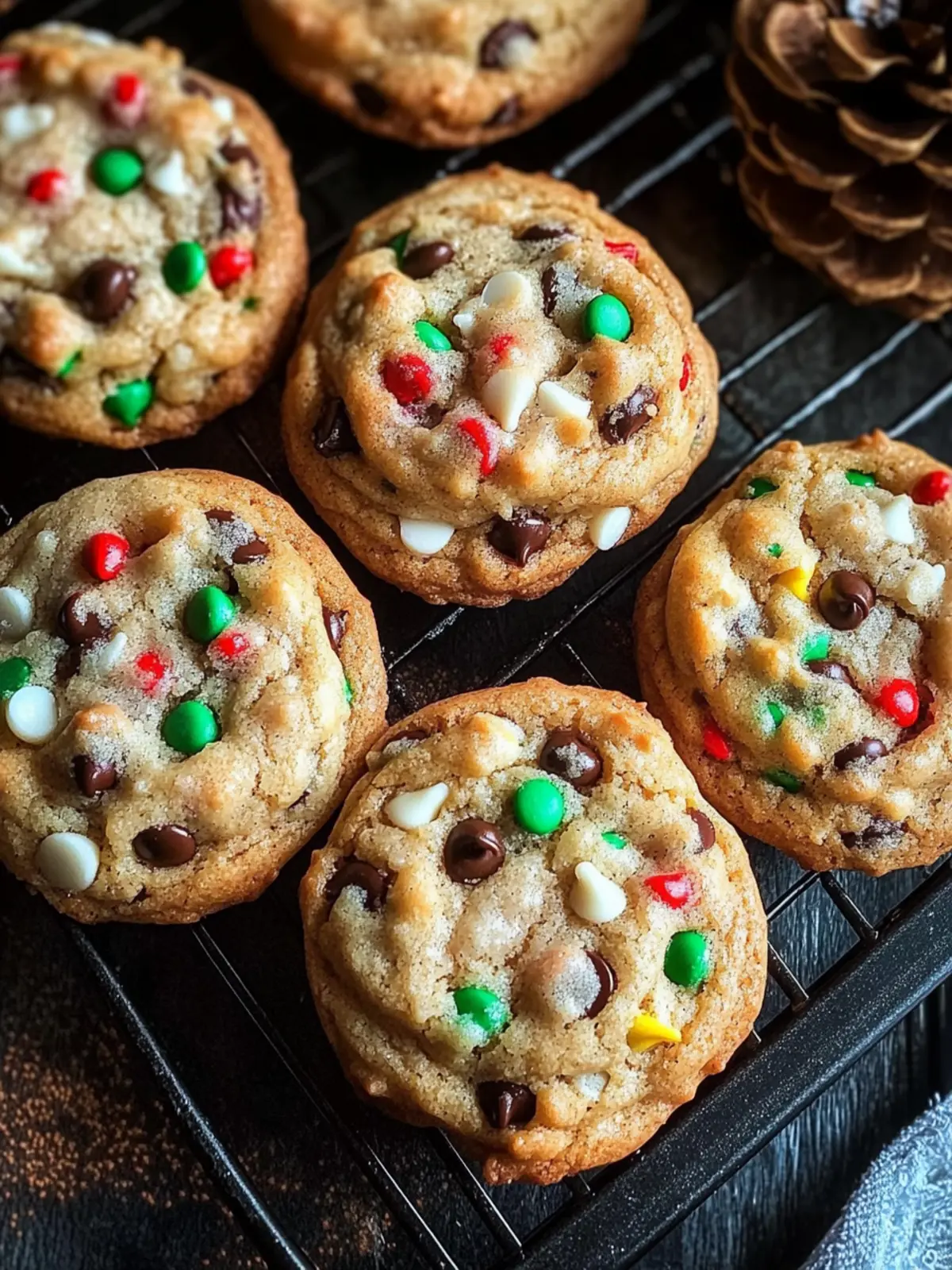 Christmas Chocolate Chip Cookies