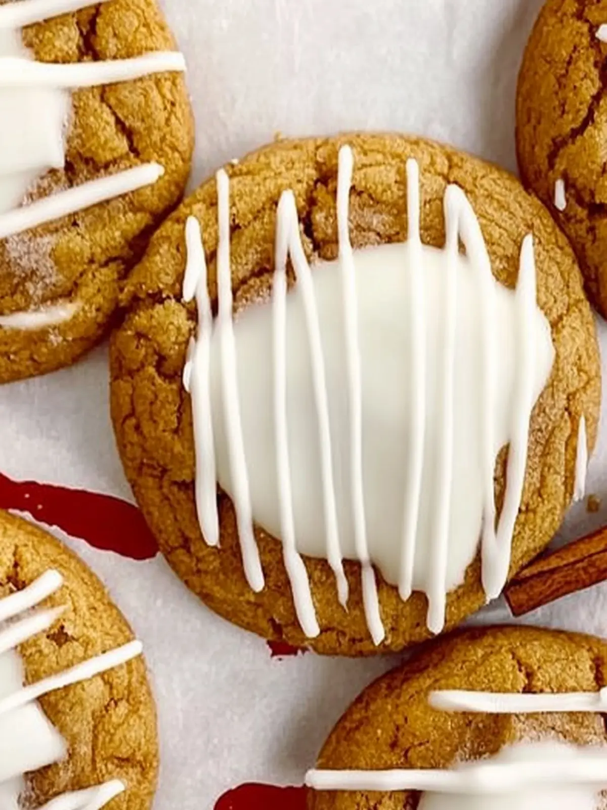 Chewy Maple Cinnamon Cookies with White Chocolate Bliss 3 Chewy Maple Cinnamon Cookies with White Chocolate