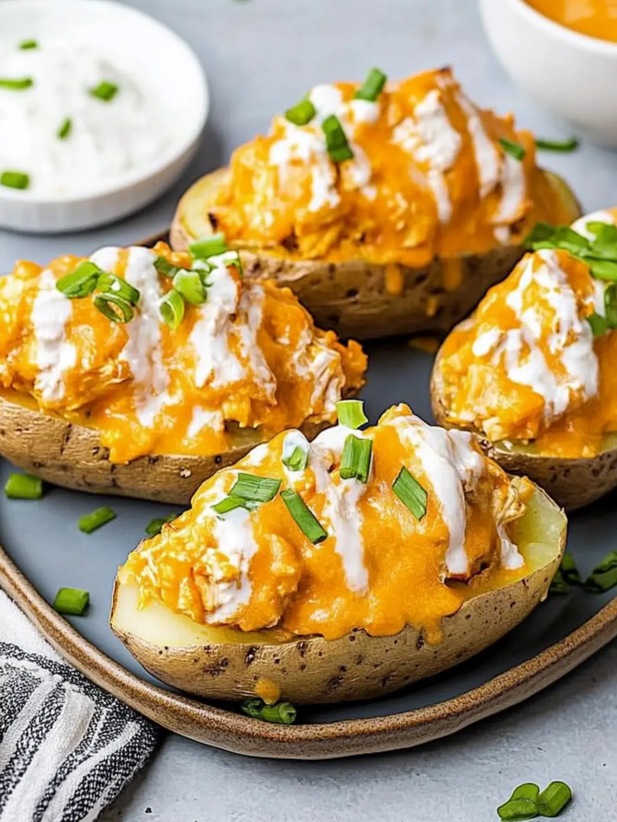 Buffalo Chicken Stuffed Potatoes That Wow Every Dinner Guest 5 Buffalo Chicken Stuffed Potatoes