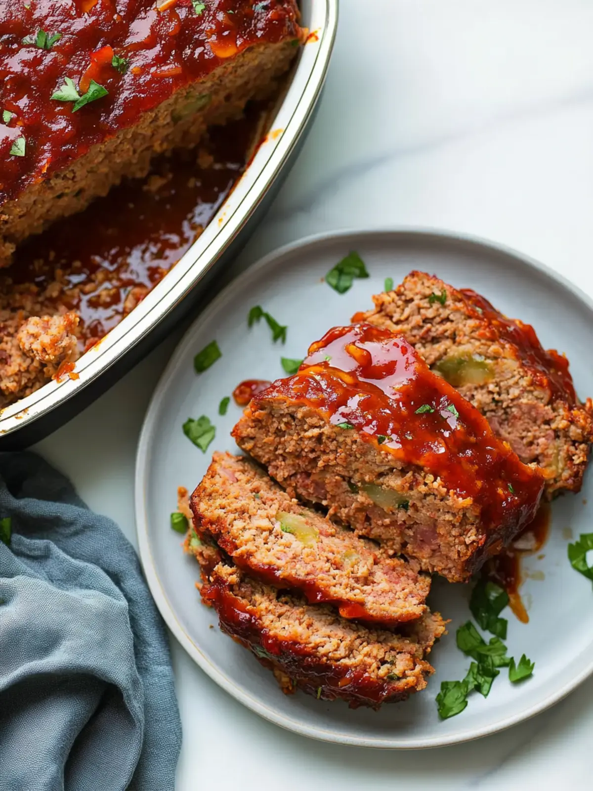 Mouthwatering Gochujang Meatloaf: A Spicy Twist on Comfort Food 2 Gochujang Meatloaf