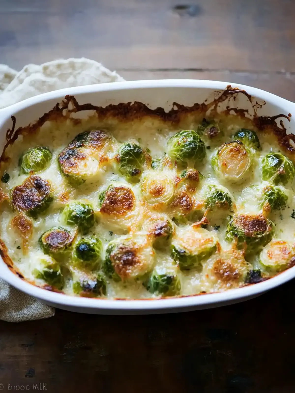 Irresistible Brussels Sprouts Gratin with Pancetta Delight 4 Brussels Sprouts Gratin