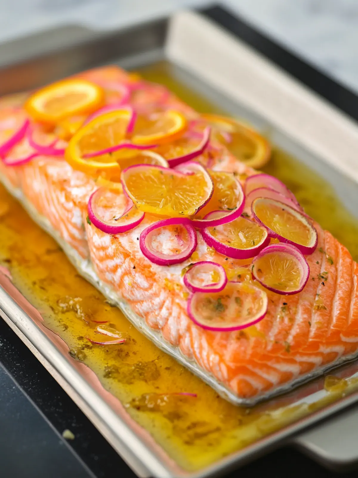Moist Citrus Roasted Salmon for Effortless Weeknight Dinners 4 Citrus Roasted Salmon