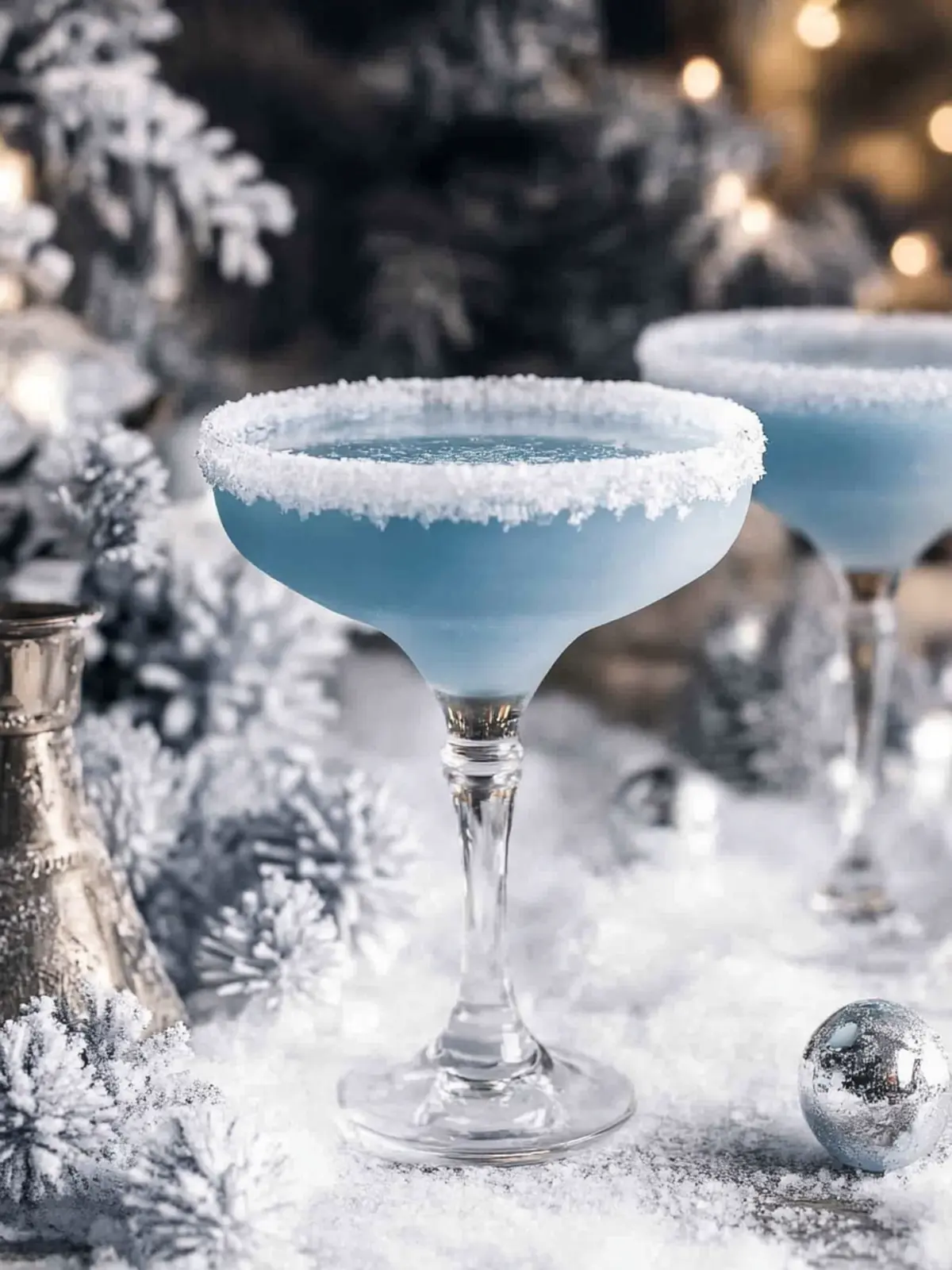 Savor the Cool: Jack Frost Cocktail with Empress Gin Delight 3 Jack Frost Cocktail with Empress Gin